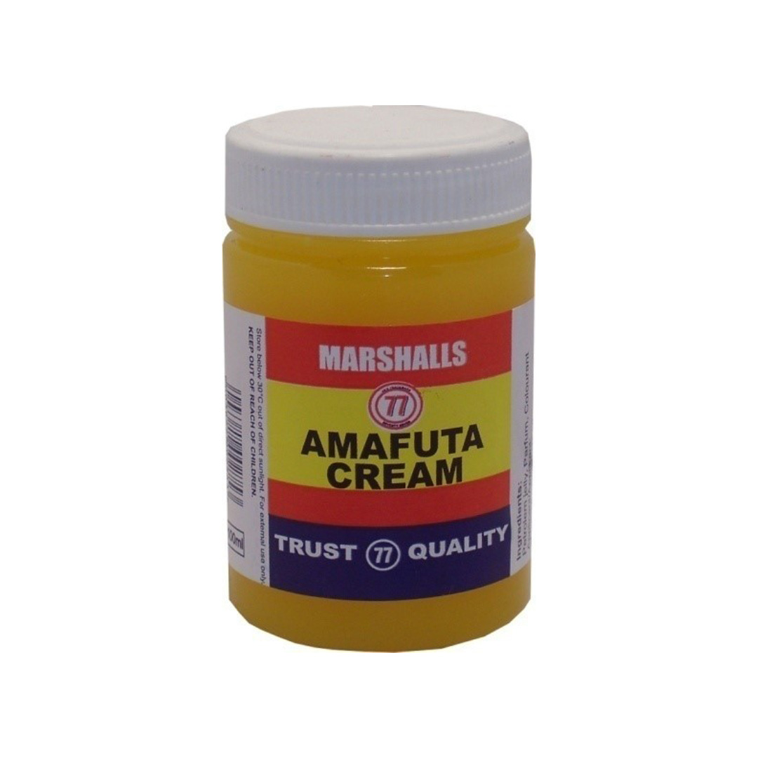 Amafuta cream yellow